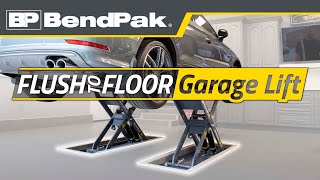 Slick BendPak Car Lift in Home Garage MDS6LPF [upl. by Ear147]