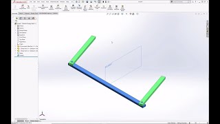 SolidWorks Mate Series Symmetric Mate [upl. by Durer416]