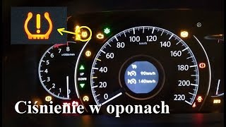 Jak zresetować wyłączyć kontrolkę ciśnienia w oponach  Honda CRV [upl. by Vadim]