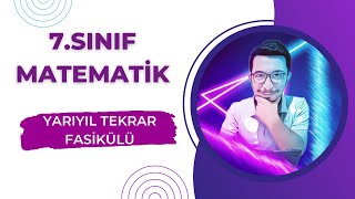 7Sınıf Yarıyıl Tekrar Fasikülü 1  25 Sorular [upl. by Jaddan]