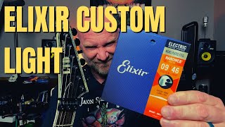 Elixir Nanoweb Custom Light Strings Review Good for Metal [upl. by Howlan]