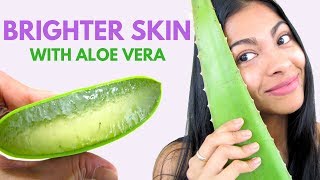 DIY Aloe Vera Facial Mask  ALOE VERA FACIAL BENEFITS [upl. by Adrianne]