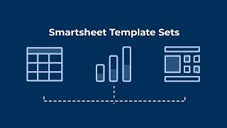 Smartsheet Template Set Overview [upl. by Redfield]