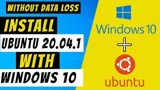 How to Install Ubuntu 20041 LTS on Windows 10 Without Losing Data  2021 [upl. by Damara692]