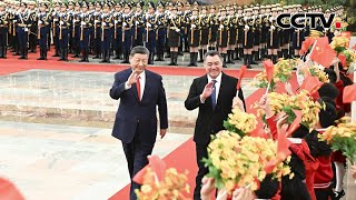 习近平：“不出正月都是年” 很高兴总统先生来华同中国人民一起欢度新年  CCTV [upl. by Anyad]