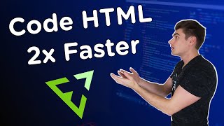 Learn Emmet In 15 Minutes  Double Your HTML Coding Speed [upl. by Neztnaj]