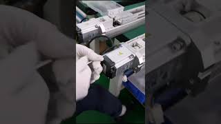 Panasonic servo motor linear motion guidelinearmotion linearstage [upl. by Towney]