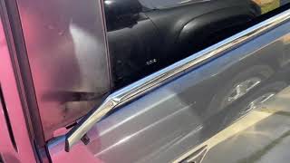 2012 Honda Odyssey Rear Sliding Door Window Weatherstrip Replacement [upl. by Singh417]