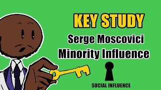 Serge Moscovici and Minority Influence A Level Psychology revision [upl. by Saibot956]