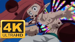 Meliodas vs The Ten Commandments English Dub 4K [upl. by Nyleahs]