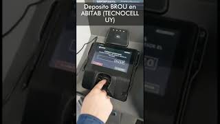 Instrucciones para realizar un deposito BROU en Abitab TECNOCELL UY [upl. by Solokin915]