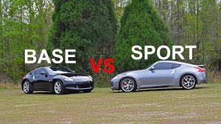 Base Model VS Sports Package 370z comparison [upl. by Gent]