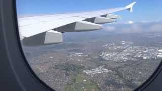 Emirates A380 Landing In Auckland [upl. by Notlem]