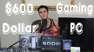 600 GAMING PC BUILD  Tech a Seat 2016 [upl. by Yeuh]