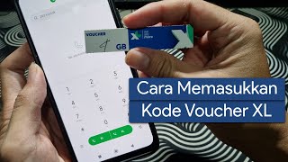 Cara Memasukkan Kode Voucher XL [upl. by Hanan]