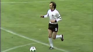 Franz Beckenbauer 1974 WC Final [upl. by Lovering]