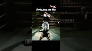 Jump Spin KICK  Boyka Martial Arts Tutorial [upl. by Urbannal]