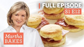 Martha Stewart Makes Biscuits and Scones 3 Ways  Martha Bakes S1E12 quotBiscuits amp Sconesquot [upl. by Tra]