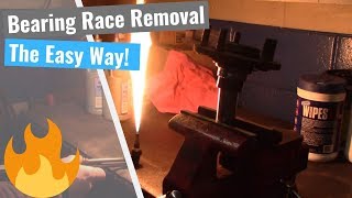 Easy Bearing Race Removal [upl. by Ynomrah]