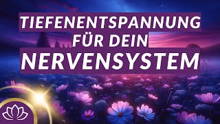 Einschlafmeditation zum Beruhigen des Nervensystems ✨ mit heilsamen 528Hz Frequenzen amp Schlussmantra [upl. by Chapa]