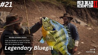 Red Dead Redemption 2  Hunting The Legendary BlueGill  Legendary Fish Location amp Tactics [upl. by Adnuahs]