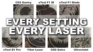 The ULTIMATE Laser Guide to Leatherette  Cutting AND Engraving [upl. by Imerej]