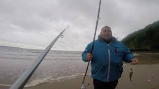 Flounder and small bass Fishing Pembrokeshire West Wales [upl. by Romo283]