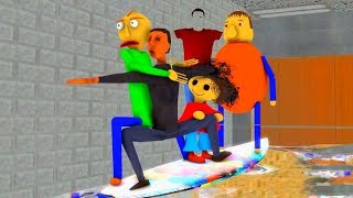 Baldi Goes Surfing SFM Baldis Basics [upl. by Annert]