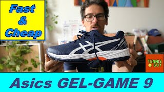 👟 ASICS GELGAME 9  Best Speedy Budget Tennis Shoe From Asics ☄️ [upl. by Allimaj]