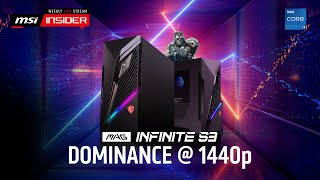 MAG Infinite S3 – Dominance at 1440p [upl. by Wixted146]