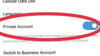 How To Disable Private Account in Instagram [upl. by Ahsenek202]