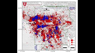 Monthly update of activity at Yellowstone Volcano April 1 2022 [upl. by Terhune414]