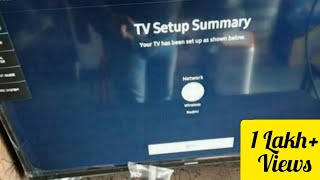 How To Set Up Samsung 32 Inch Smart LED TV  T4310  Complete Setup Demo [upl. by Esinert841]