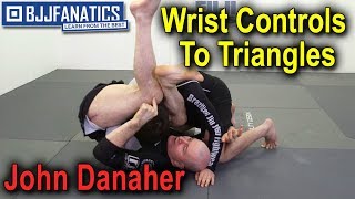 Wrist Controls To Triangles by John Danaher [upl. by Akisey]