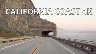 California Coast 4K  Sunset Drive  Big Sur [upl. by Yuille797]