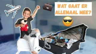 IK GA OP VAKANTIE EN NEEM MEE  KOFFERS INPAKKEN  LAKAP JUNIOR [upl. by Berthold418]