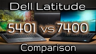 Dell Latitude 5401 vs 7400 Comparison [upl. by Oivaf847]