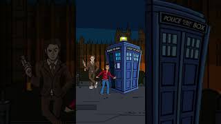 Doctor Who Weeping Angels and Vashta Nerada Halloween Animation [upl. by Orihakat]