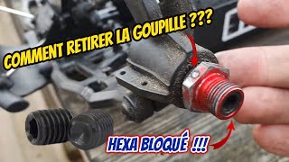 hexa bloqué  comment retirer la goupille [upl. by Ahsiuqram]