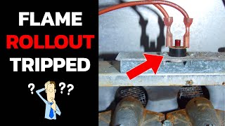 Furnace Flame Roll Out Switch Tripped  How it Works [upl. by Knitter]