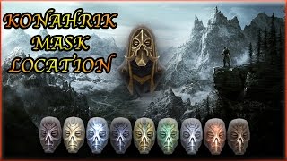 SKYRIM KONAHRIK DRAGON PRIEST MASK LOCATION [upl. by Guild804]