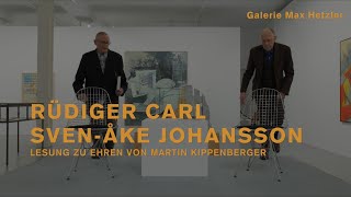 RÜDIGER CARL amp SVENÅKE JOHANSSON at Galerie Max Hetzler Berlin 2023 [upl. by Airetnahs]