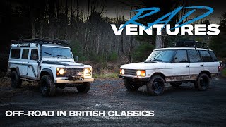 OffRoading in a Defender and Range Rover  RadVentures [upl. by Bromleigh]