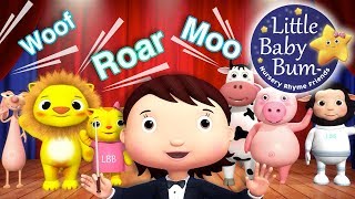 Animals Sounds Song  Nursery Rhymes for Babies by LittleBabyBum  ABCs and 123s [upl. by Alwyn]