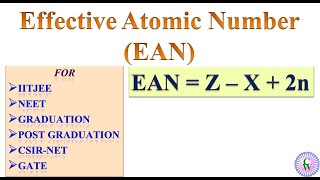 Effective Atomic Number EAN [upl. by Aerdnas217]