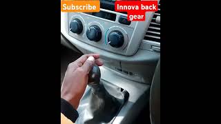 Toyota Innova back gear India model automobile funny vlog [upl. by Naillig]