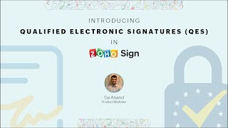 Introducing Qualified Electronic Signature QES in Zoho Sign [upl. by My667]