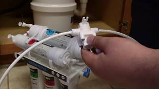 How to Install the FSTFC Reverse Osmosis RO Water Filtration System [upl. by Raddie]