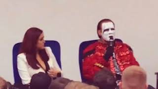 Sting on what happened at victory road with Jeff Hardy [upl. by Ecal]