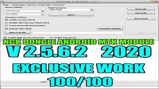 NCK Dongle Android MTK Module v 2562 Exclusive [upl. by Anaoj]